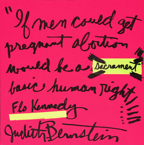 Judith Bernstein, ‘Abortion Is Normal’, 2019, Painting, Acrylic on Canvas, Downtown for Democracy