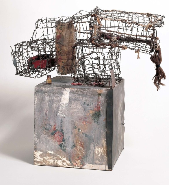 Robert Rauschenberg, ‘Three Traps for Medea’, 1959, Robert Rauschenberg Foundation