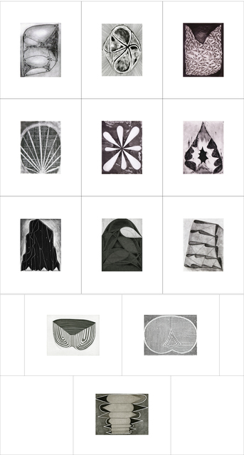 Brian Cypher, ‘Entrances, Exits & Entropy’, 2014, Print, Portfolio of twelve etchings, Manneken Press