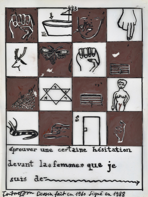 Isidore Isou, ‘443’, 1960, Galerie Natalie Seroussi