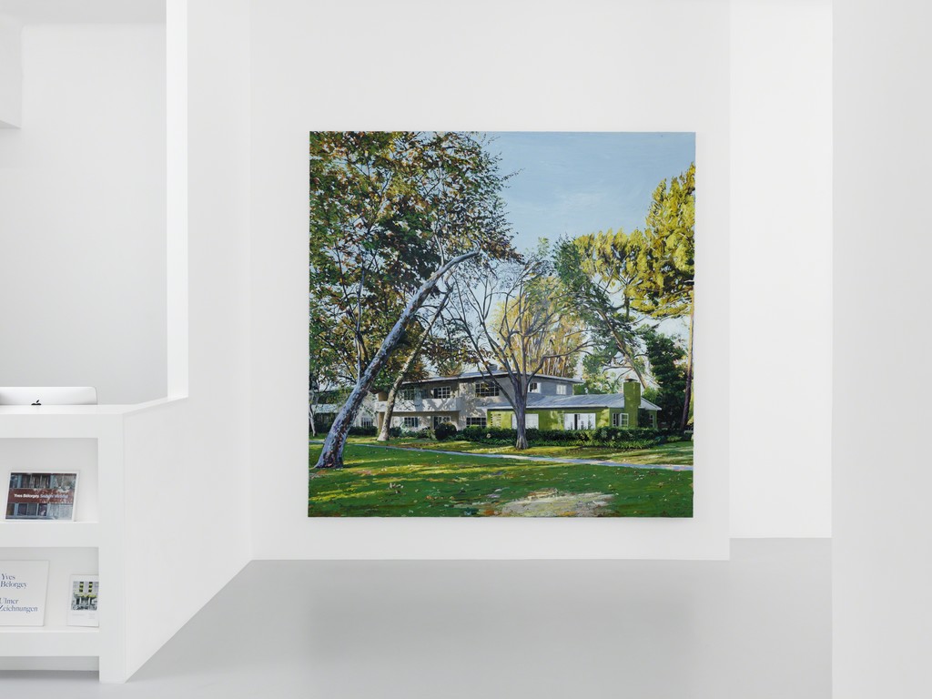 Yves Bélorgey, Baldwin Hills Village (Village Green), Galerie Xippas, Geneva, Switzerland, 2016. ©Annik Wetter Yves Bélorgey, Baldwin Hills Village (Village Green), Galerie Xippas, Geneva, Switzerland, 2016. ©Annik Wetter