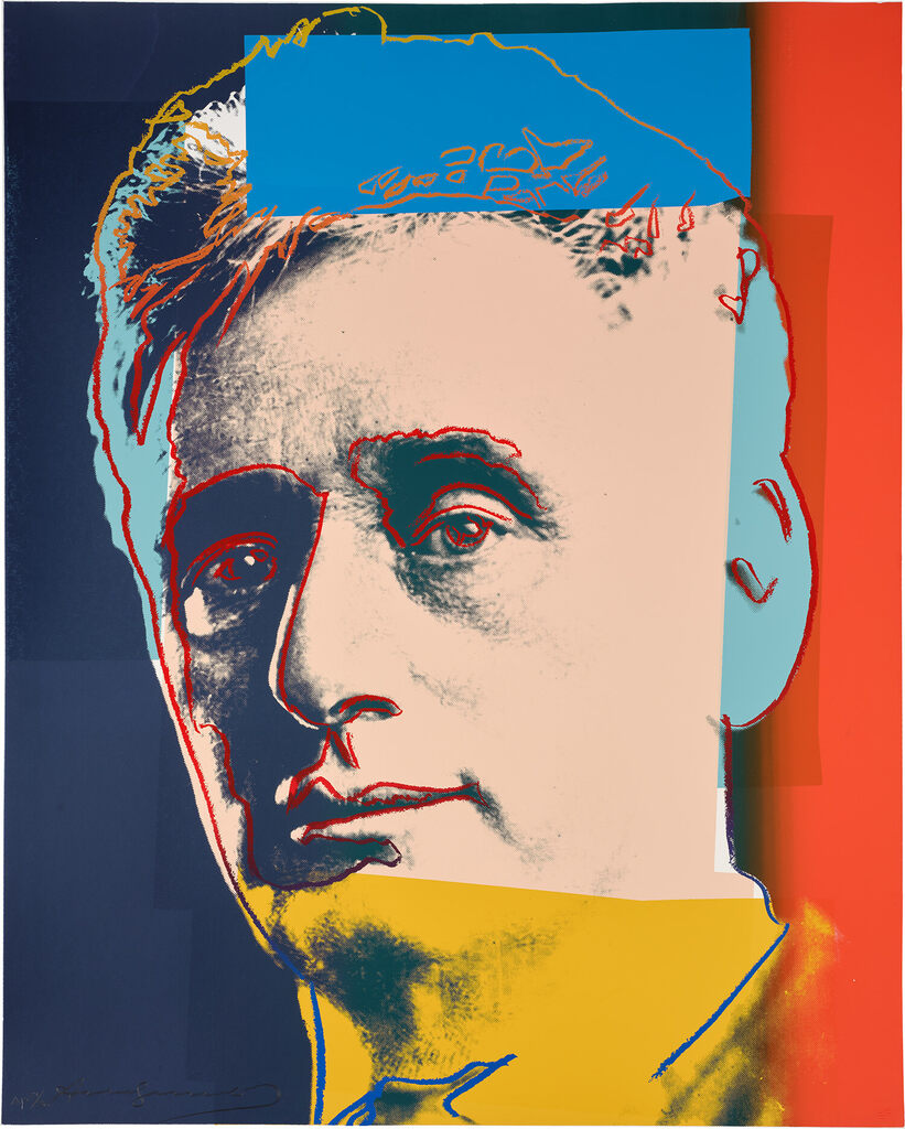 Andy Warhol - Louis Brandeis, from Ten Portraits of Jews of the Twentieth Century (F. & S. 230)
