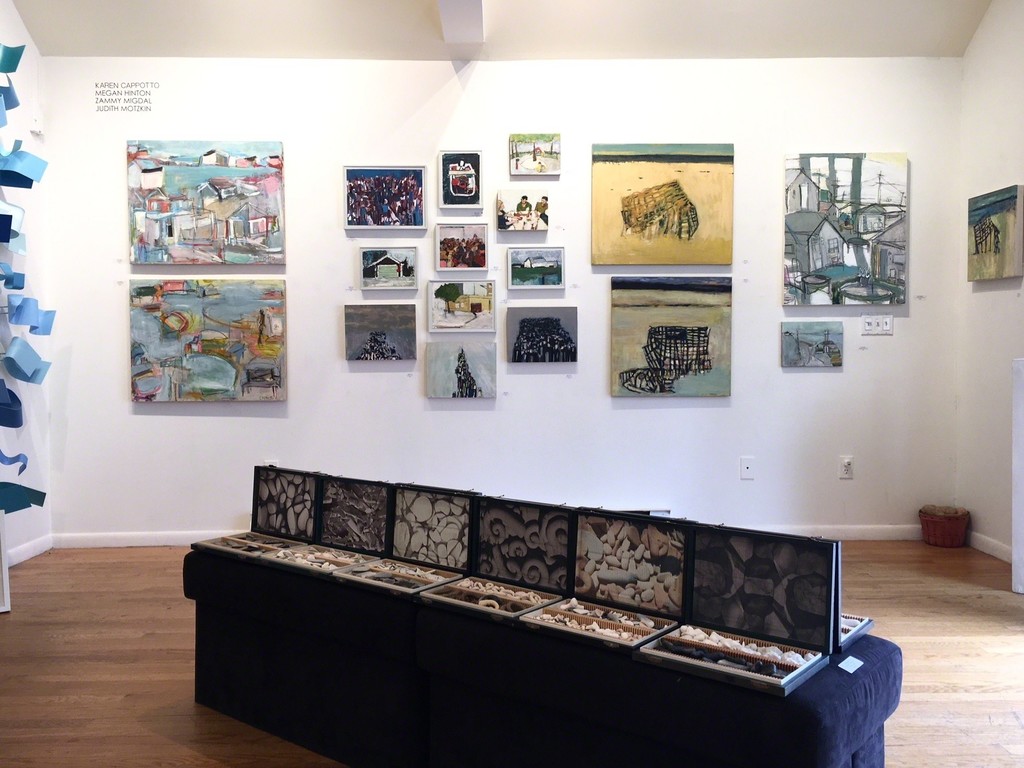 Works by Karen Cappotto, Megan Hinton, Zammy Migdal, and Judith Motzkin Works by Karen Cappotto, Megan Hinton, Zammy Migdal, and Judith Motzkin