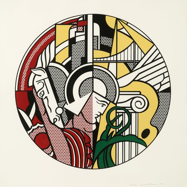 Roy Lichtenstein, ‘Modern Argonaut with Horse (Guggenheim)’, 1969, Print, Serigraph, Pen Project