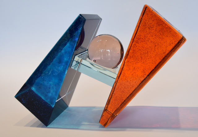 Janine Altman, ‘Equilibrium Intense’, 2020, Sculpture, Fused glass with Borosilicate Glass, ACCS Visual Arts