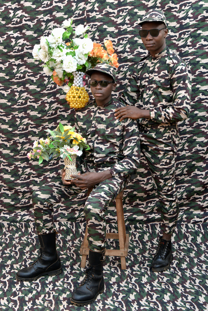 Leonce Raphael Agbodjelou, ‘Untitled (Citizens of Porto-Novo)’, 2018, Photography, C - print, Jack Bell Gallery