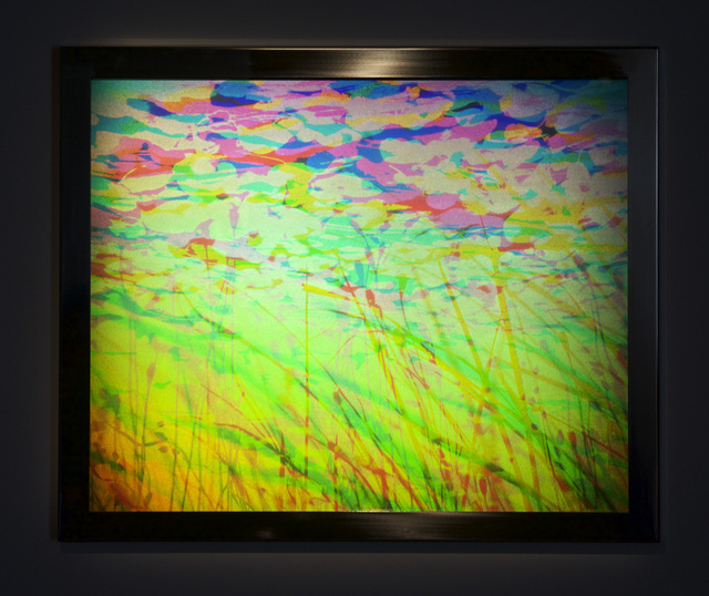 SETSUKO ISHII, ‘Fragment of Nature-Landscape’, 2016, Sculpture, Multiple channel transmission hologram on mirror, Wallplay