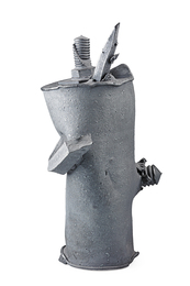 Large covered jar (Screws and Nails)