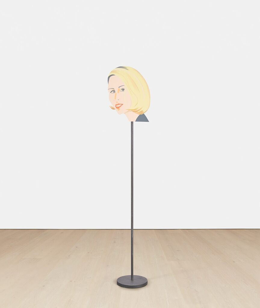 Alex Katz - Jessica (Cutout edition, weather vane) (S. 352)