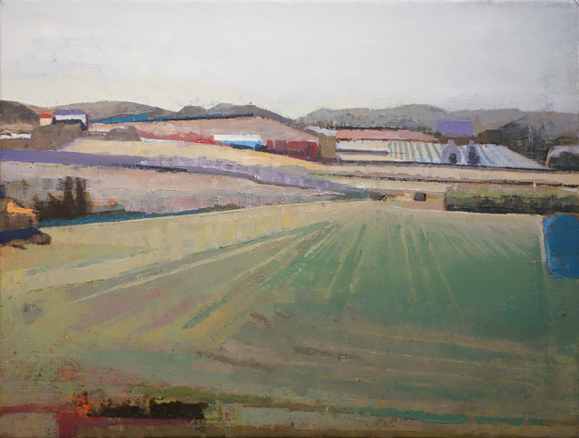 John Evans, ‘Field & Hillside in Burgundy’, 2010, Gallery Henoch