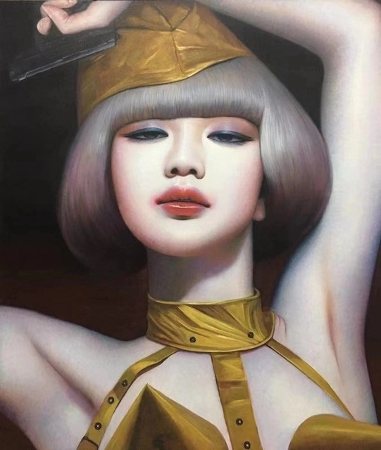 Zhang Xiangming, ‘Beijing Girl’, 2018, Painting, Oil on canvas, Soemo Fine Arts