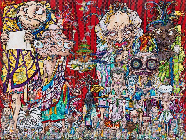 Takashi Murakami, ‘Isle of the Dead’, 2014, Gagosian