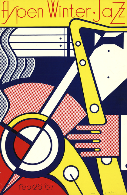 Roy Lichtenstein, ‘Aspen Winter Jazz’, 1967, Print, Silkscreen, ArtWise
