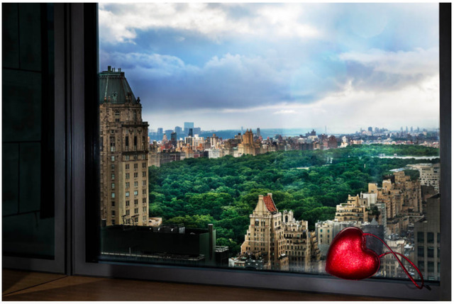 David Drebin, ‘Love Over Central Park’, Photography, Digital C Print on Paper, Art Angels