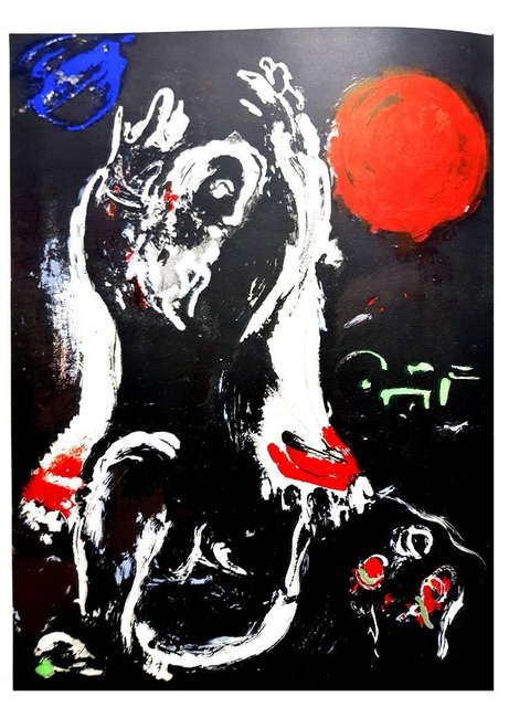 Marc Chagall, ‘Original Lithograph depicting an instant of the Bible by Marc Chagall III’, 1956, Galerie Philia
