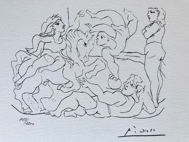 Pablo Picasso, ‘Suite Vollard Planche XVII’, 1973, ByNewArt