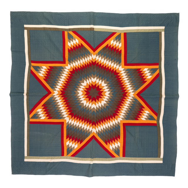 ‘Blazing Star’, 1880, Textile Arts, Coton, PIASA