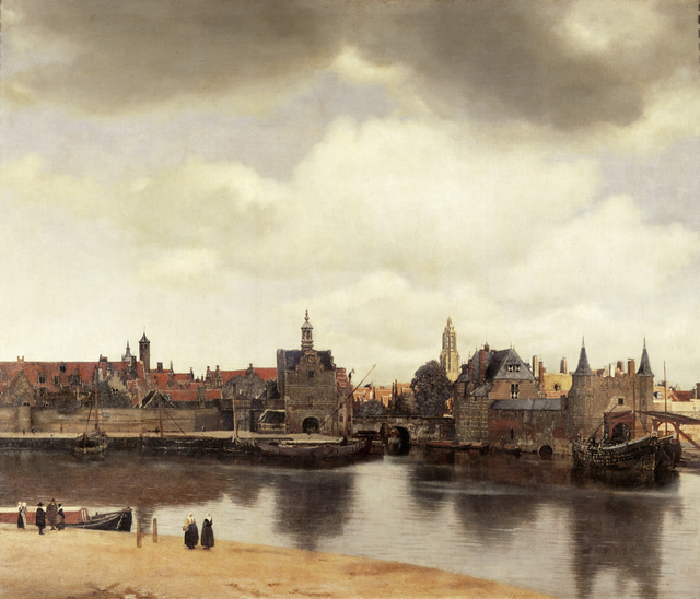 Johannes Vermeer, ‘View of Delft, Netherlands, After the Fire’, ca. 1658, Erich Lessing Culture and Fine Arts Archive