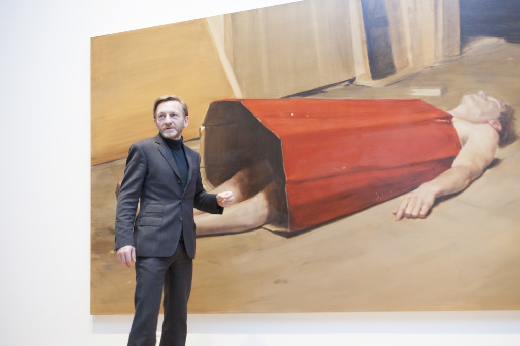 Installation view of "Michaël Borremans: As sweet as it gets." Courtesy of Dallas Museum of Art, Dallas (2015) Installation view of "Michaël Borremans: As sweet as it gets." Courtesy of Dallas Museum of Art, Dallas (2015)