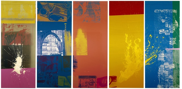 Robert Rauschenberg, ‘The 1/4 Mile or 2 Furlong Piece’, 1981-1998, UCCA