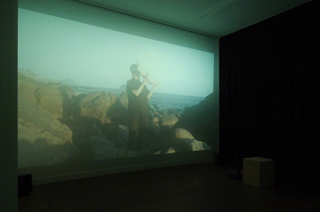 Cel Crabeels: Mr. Park’s Holiday, 54:00 min, video projection and smoke-machine, 2013 Cel Crabeels: Mr. Park’s Holiday, 54:00 min, video projection and smoke-machine, 2013
