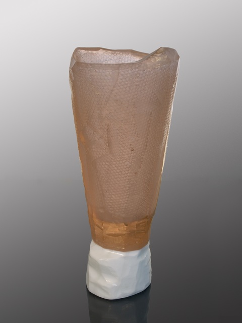 Anna Polanská, ‘Honey with White’, 2006, Sculpture, Glass, Galerie Kuzebauch