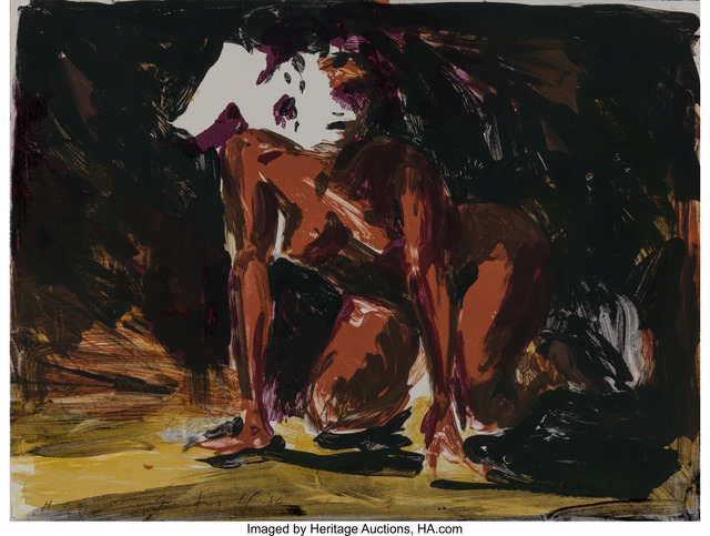 Eric Fischl, ‘Annie, Gwen, Lilly, Pam, and Tulip (Woman on all fours)’, 1986, Heritage Auctions