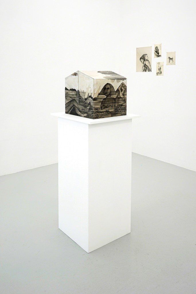 Installation view When the facts change, I change my mind with works by Benedikte Bjerre, Anne-Lise Coste, Slawomir Elsner, Jonathan Monk, Andreas Slominski and Sandra Vásquez de la Horra. Lullin + Ferrari, Zurich, 2019 Installation view When the facts change, I change my mind with works by Benedikte Bjerre, Anne-Lise Coste, Slawomir Elsner, Jonathan Monk, Andreas Slominski and Sandra Vásquez de la Horra. Lullin + Ferrari, Zurich, 2019