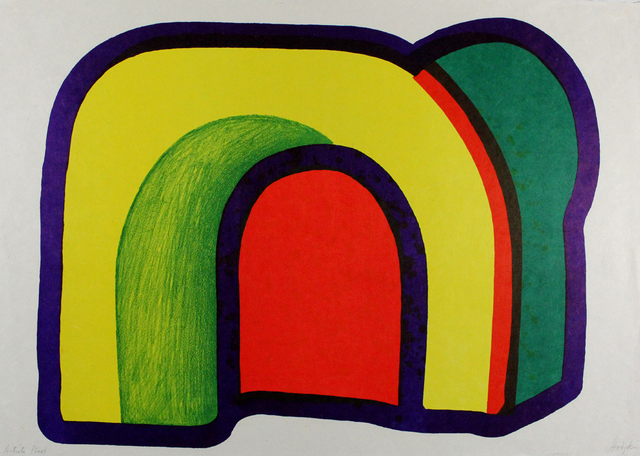 Howard Hodgkin, ‘Composition with Red’, 1971, Sylvan Cole Gallery