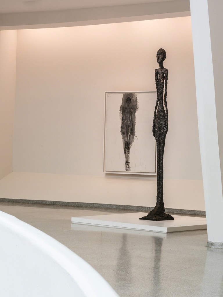 Installation view: Giacometti, Solomon R. Guggneheim Museum, New York, June 8–September 12, 2018
Photo: David Heald © Solomon R. Guggenheim Foundation, 2018 Installation view: Giacometti, Solomon R. Guggneheim Museum, New York, June 8–September 12, 2018
Photo: David Heald © Solomon R. Guggenheim Foundation, 2018