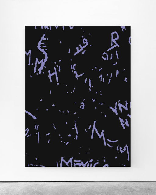Pedro Matos, ‘Untitled ’, 2020, Painting, Acrylic enamel on unprimed cotton canvas, Galleria Bianconi