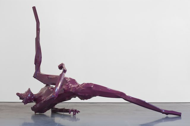 Georg Herold, ‘Aktivistin’, 2013, Sculpture, Bronze Lacquered, Petzel Gallery