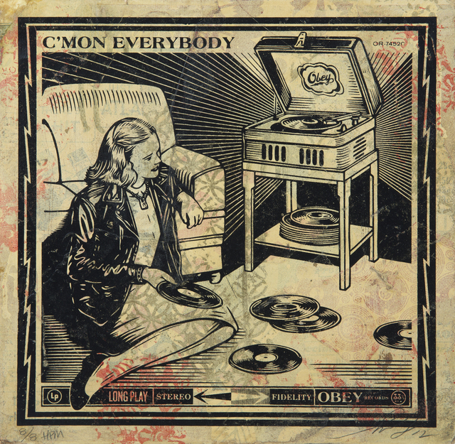 Shepard Fairey, ‘Cmon’, 2012, Julien's Auctions