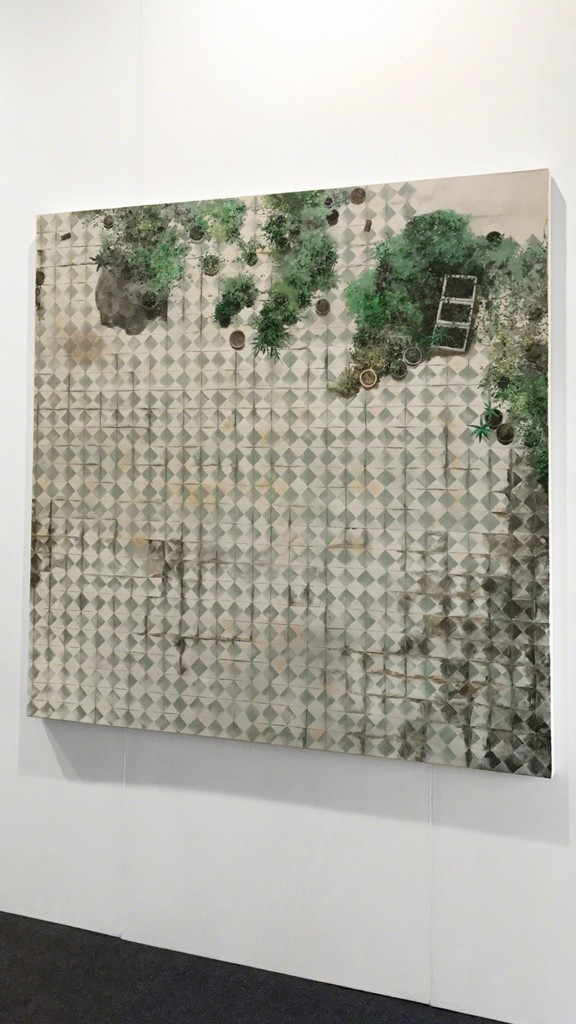 Lai Sio Kit | Enjoy the Cool | Oil on canvas | 168 x 168 cm Lai Sio Kit | Enjoy the Cool | Oil on canvas | 168 x 168 cm