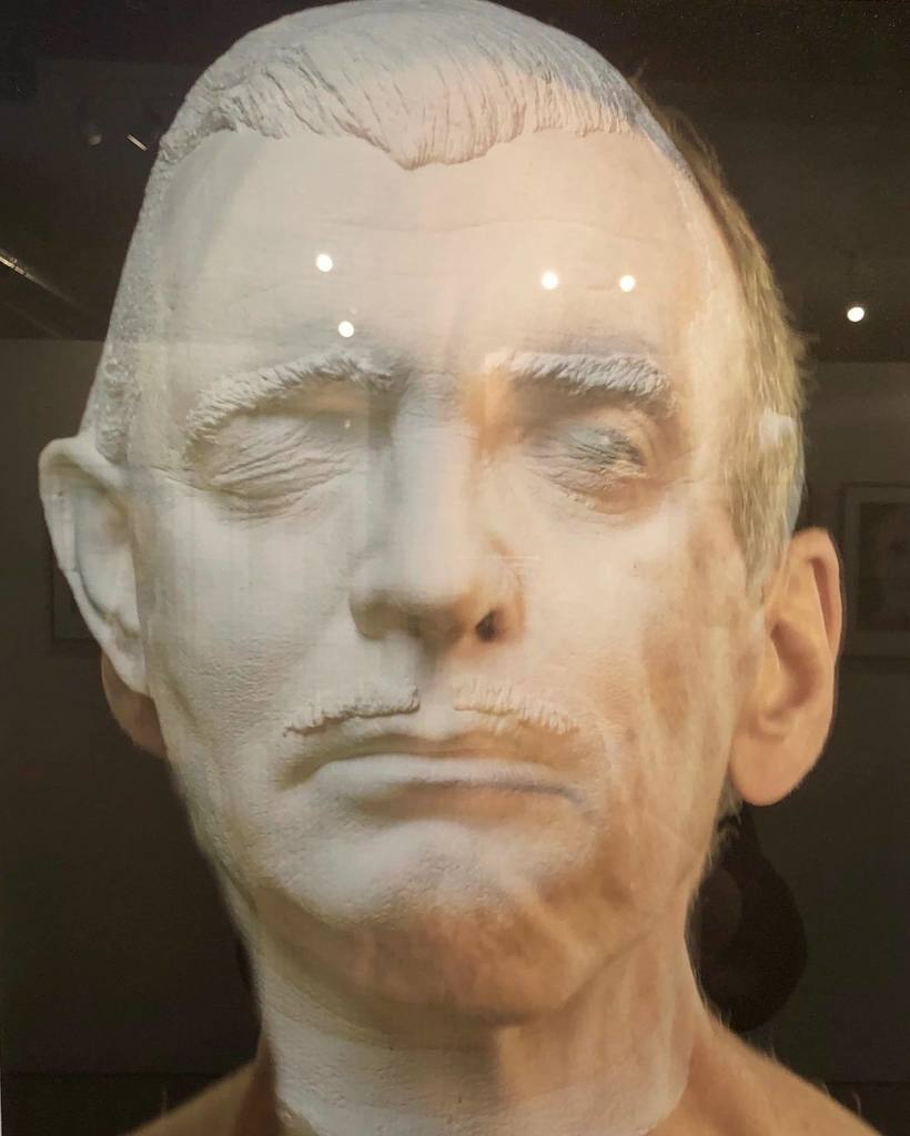 Male Role Model (Gable). David Weinberg superimposes self-portraits onto images ranging from mythological figures to animals to X-rays and everything in between. His reflection is one of identification with these icons, as he attempts to define his own persona. Male Role Model (Gable). David Weinberg superimposes self-portraits onto images ranging from mythological figures to animals to X-rays and everything in between. His reflection is one of identification with these icons, as he attempts to define his own persona.