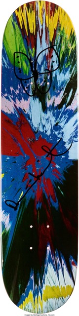 Damien Hirst, ‘Spin Red + Butterfly’, Heritage Auctions