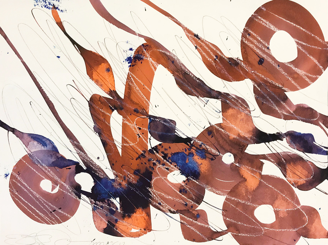RETNA, ‘Untitled’, 2017, Painting, Ink and Watercolour on Paper, Maddox Gallery Gallery Auction