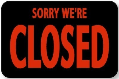 Sorry We're Closed logo