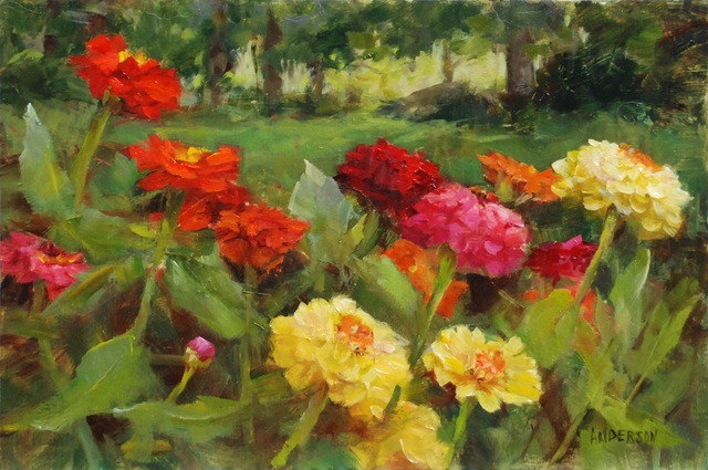 Kathy Anderson, ‘Cut and Come Again’, 2020, Painting, Oil, The Galleries at Salmagundi