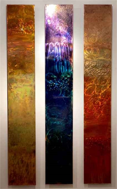 Ken Rausch, ‘Triptych flat 3 panel - 33"’, Mixed Media, Whistler Contemporary