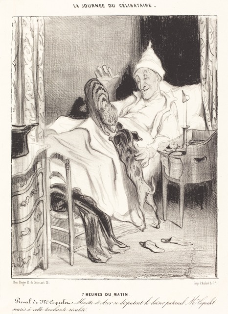 Honoré Daumier, ‘7 heures du matin’, 1839, National Gallery of Art, Washington, D.C.