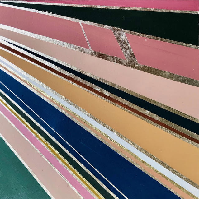Kate Hooray Osmond, ‘Suit and Tie #6’, Painting, Oil and gold leaf, panel, Miller Gallery Charleston