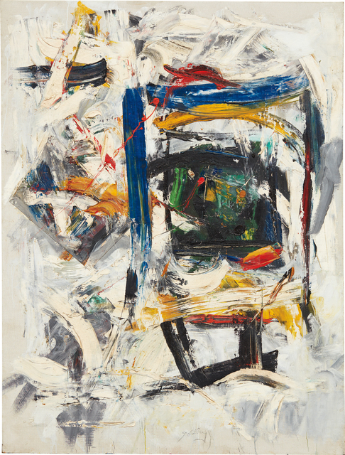 Michael Goldberg, ‘House of Asher’, 1957, Painting, Oil on canvas, Phillips