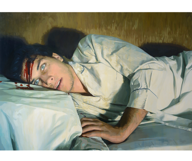 Juan Tessi, ‘Alfredo’, 2002, Painting, Oil on paper mounted on wood panel, Herlitzka + Faria