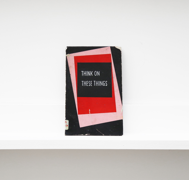 Ryan Brown, ‘Think On These Things’, 2017, The Watermill Center Benefit Auction
