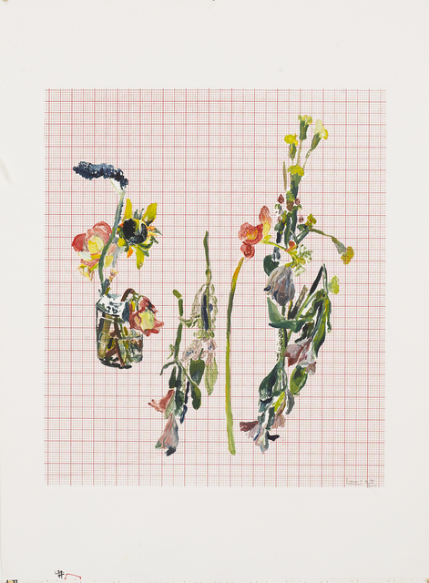 Santi Moix, ‘Flowers for Watanabe 21’, 2017, Matthew Liu Fine Arts