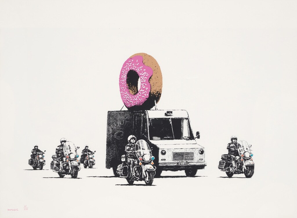 Banksy - Donuts (Strawberry)