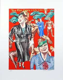 Red Grooms, ‘You can have a body like mine’, 1978, Sragow Gallery