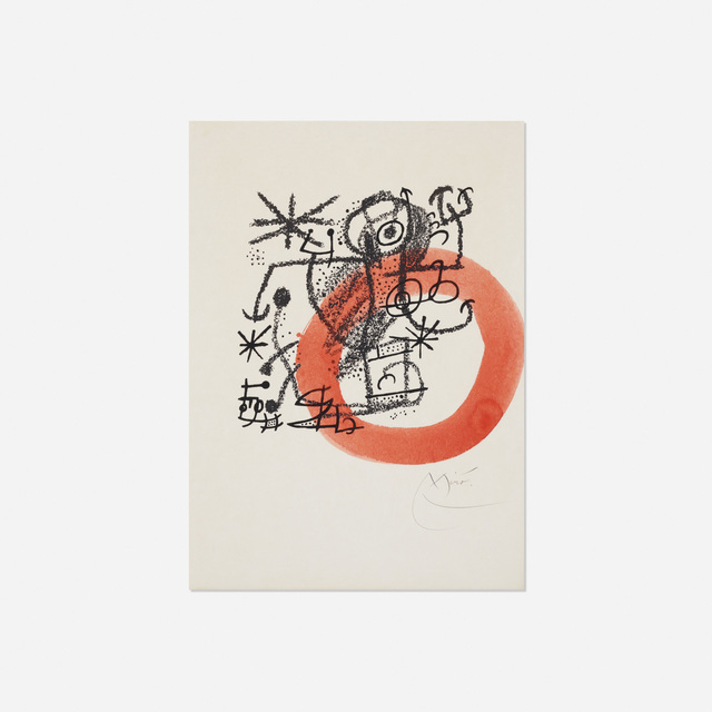 Joan Miró, ‘Les Essencies de la Terra (one plate)’, 1968, Rago/Wright