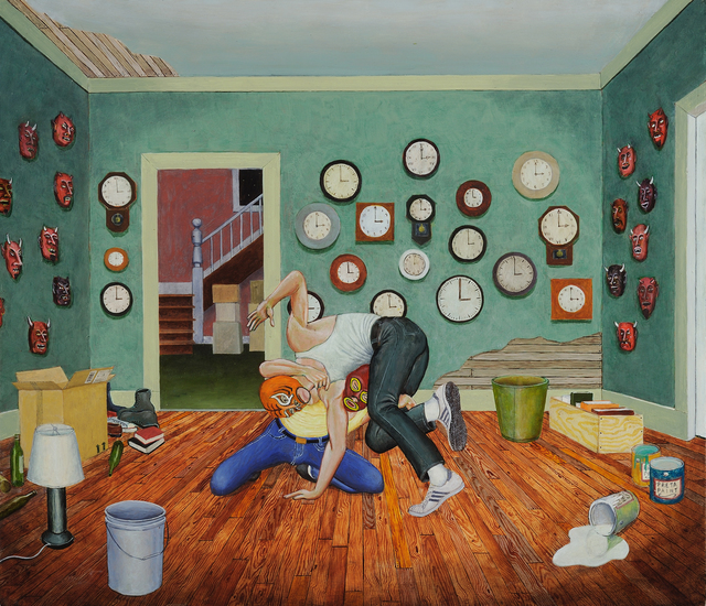 Tim Vermeulen, ‘The Realm of Hungry Ghosts’, 2014, Painting, Oil on Panel, George Billis Gallery